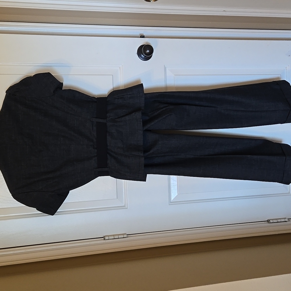 Dressbarn Womens Pantsuit Black Size S/6 - Picture 7 of 11